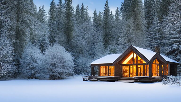 Winter Cabin